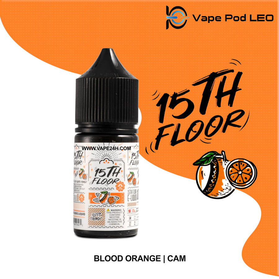 15TH Floor Cam đỏ 30ml Blood Orange Ice