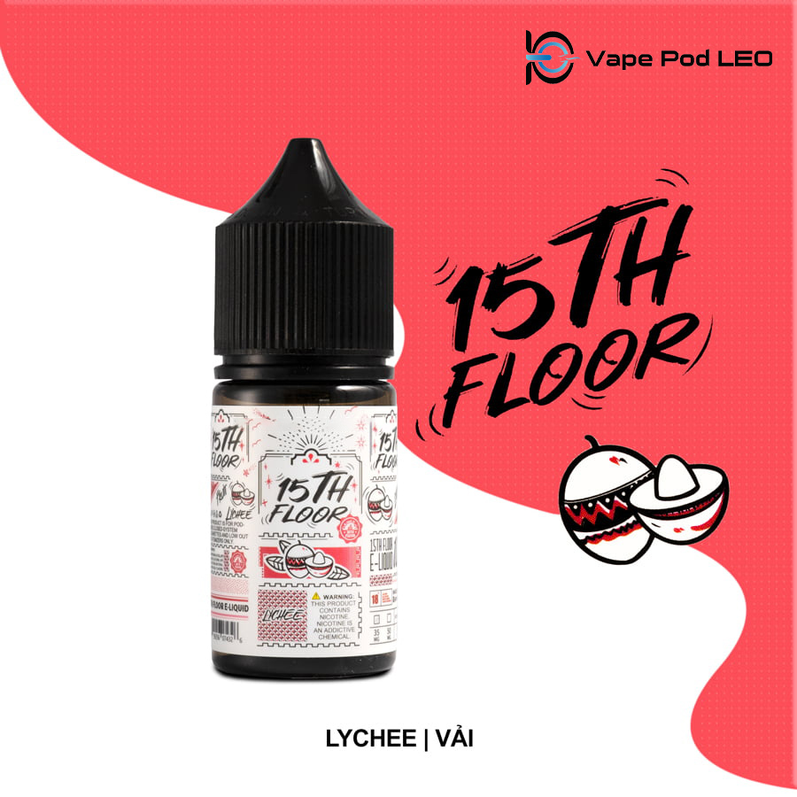 15TH Floor Vải Lạnh 30ml   Lychee Ice