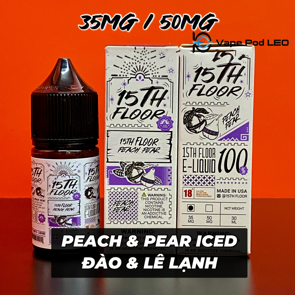 15th Floor Đào Lê Lạnh 30ml Peach Pear