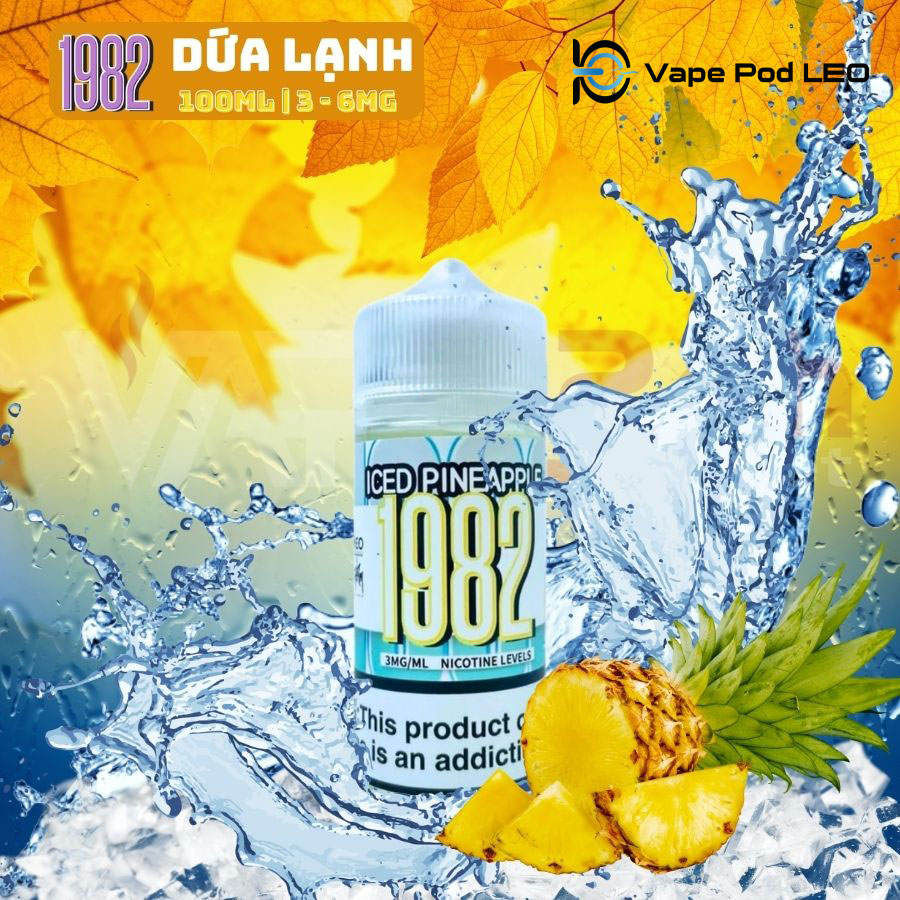 1982 Dứa Lạnh 100ml Iced Pinapple