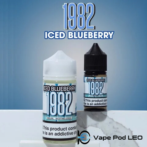 1982 Việt Quất Lạnh 100ml Blueberry Ice