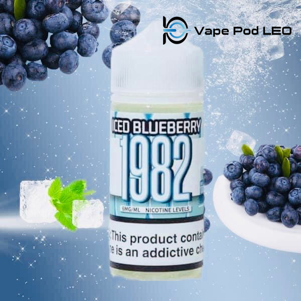 1982 Việt Quất Lạnh 100ml Blueberry Ice
