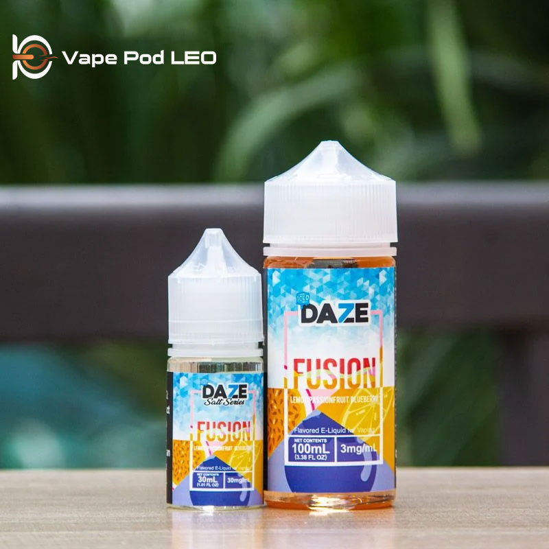 7 Daze Fusion Chanh Dây Chanh Vàng Việt Quất 30ml Lemon Passion Fruit Blueberrry (3)