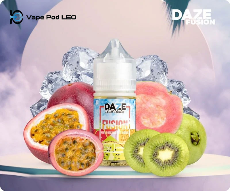 7 Daze Fusion Kiwi Chanh Dây Ổi 30ml   Kiwi Passion Fruit Guava