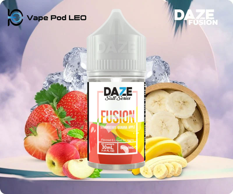 7 Daze Fusion Táo Chuối Dâu 30ml   Strawberry Banana Apple