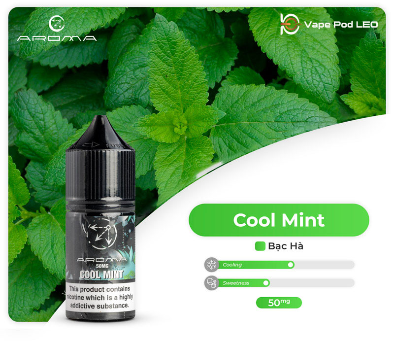 Aroma Bạc Hà 30ml   Cool Mint