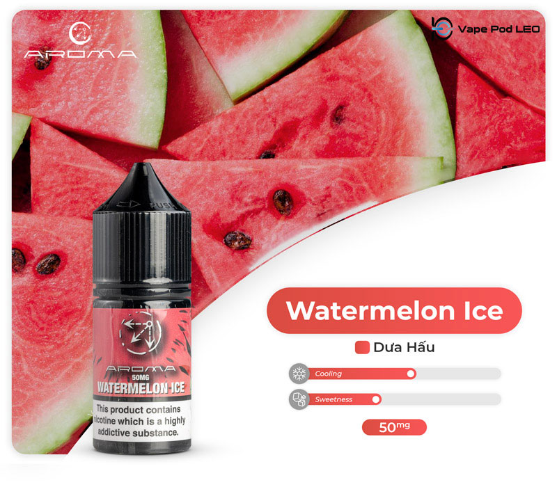 Aroma Dưa Hấu Lạnh 30ml   Watermelon Ice