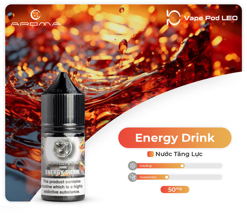 Aroma Tăng Lực 30ml   Energy Drink