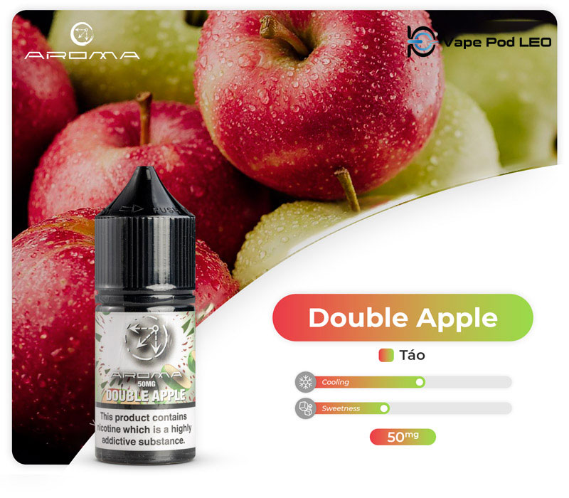 Aroma Táo Xanh đỏ 30ml   Double Apple