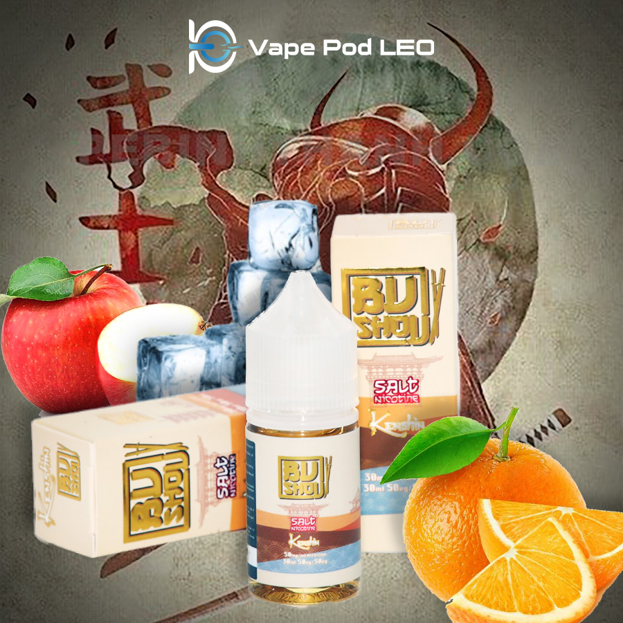 BUSHOU KENSHIN Cam Táo 30ml Orange Apple