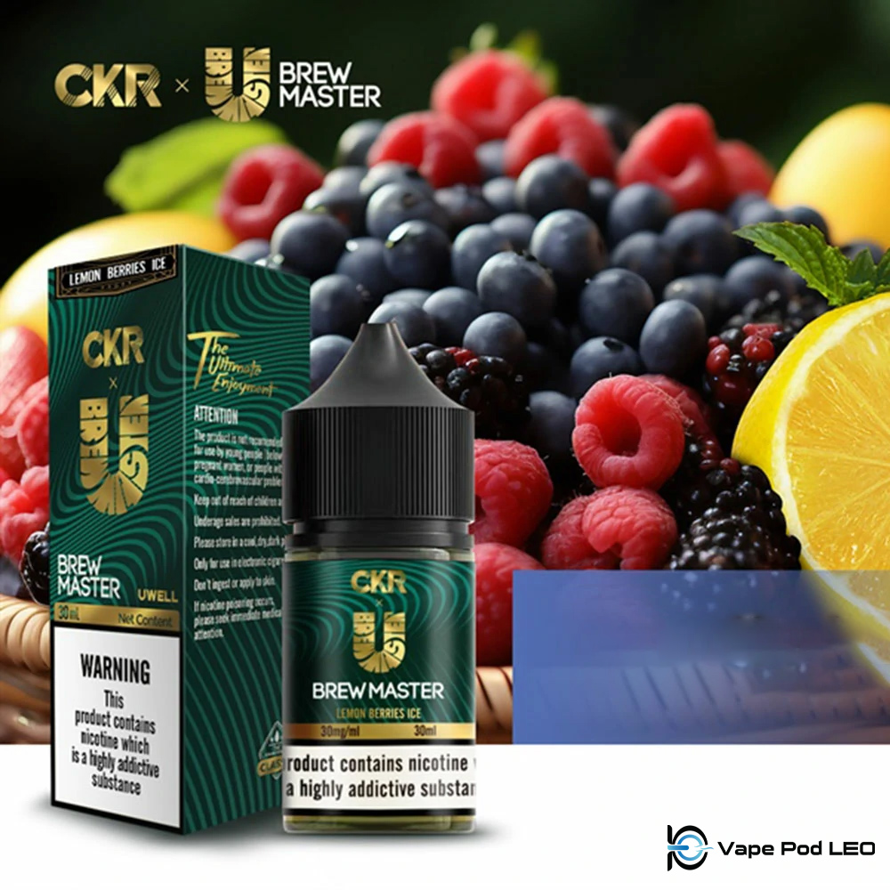 Brew Master Chanh Quả Mọng Lạnh 30ml Lemon Berries Ice