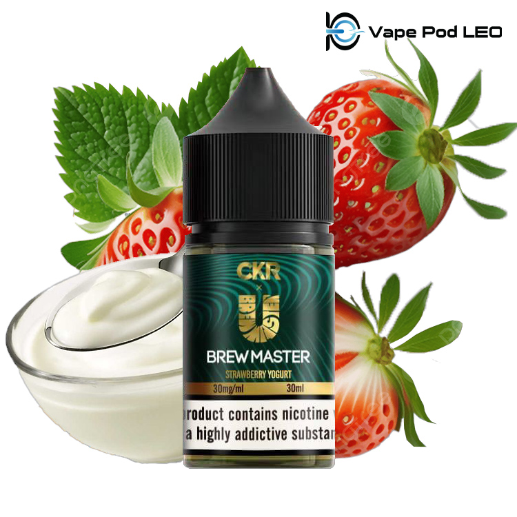 Brew Master Sữa Chua Dâu 30ml Strawberry Yogurt