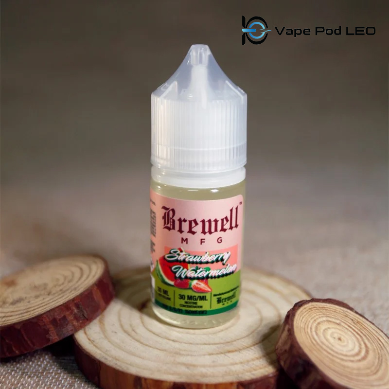 Brewell Dâu Dưa Hấu 30ml Strawberry Watermelon