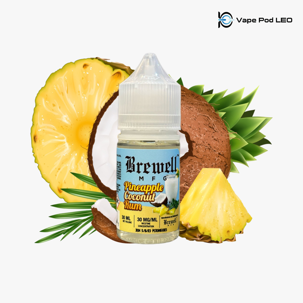 Brewell Dứa Dừa Rum 30ml Pineapple Coconut Rum