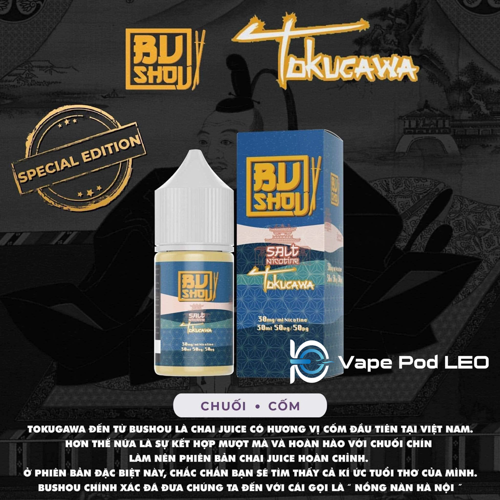 Bushou Chuối Cốm 30ml Tokucawa