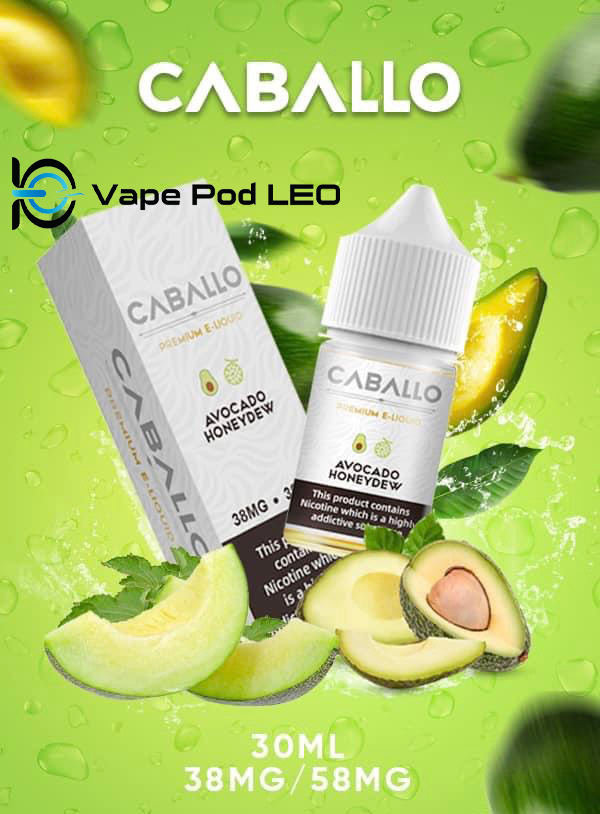 Caballo Bơ Dưa Lưới 30ml Avocado Honeydew