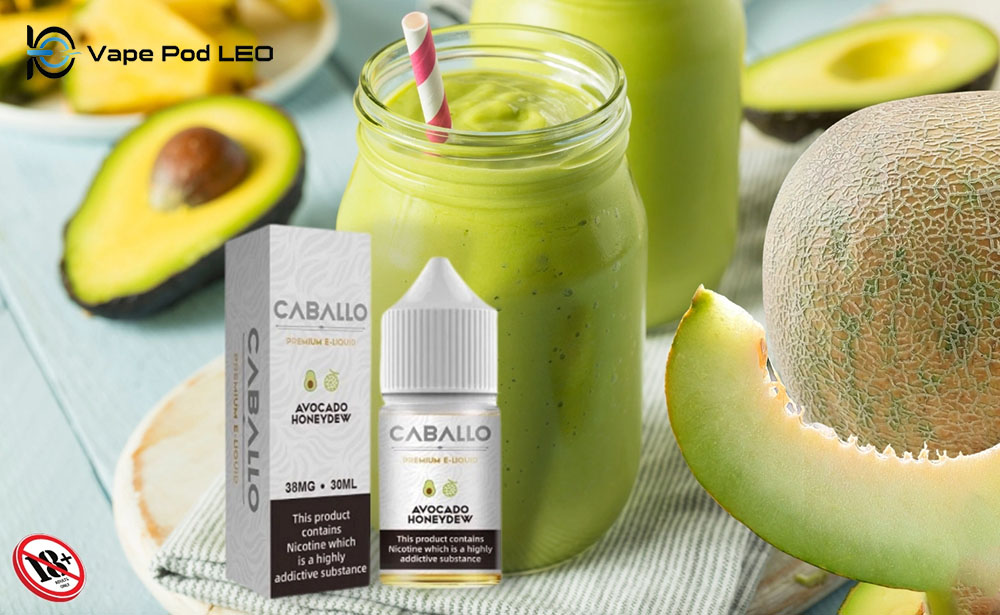 Caballo Bơ Dưa Lưới 30ml   Avocado Honeydew