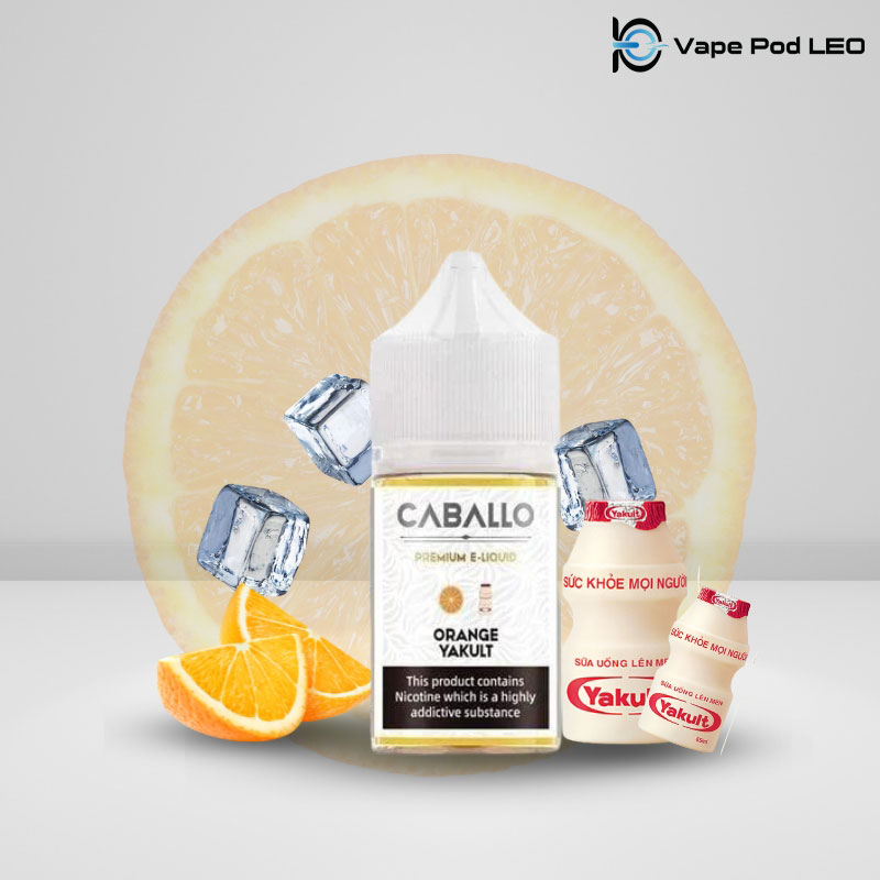 Caballo Sữa Chua Cam 30ml   Orange Yakult