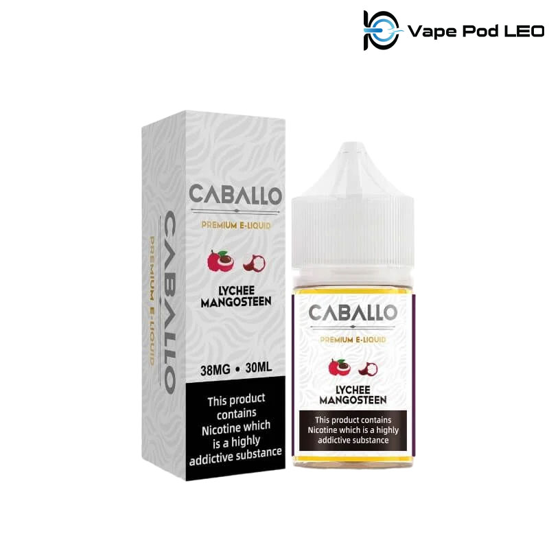 Caballo Vải Măng Cụt 30ml   Lychee Mangosteen