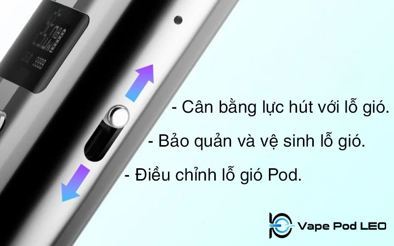 Chỉnh Vị Trí Lỗ Gió Xlim Pro