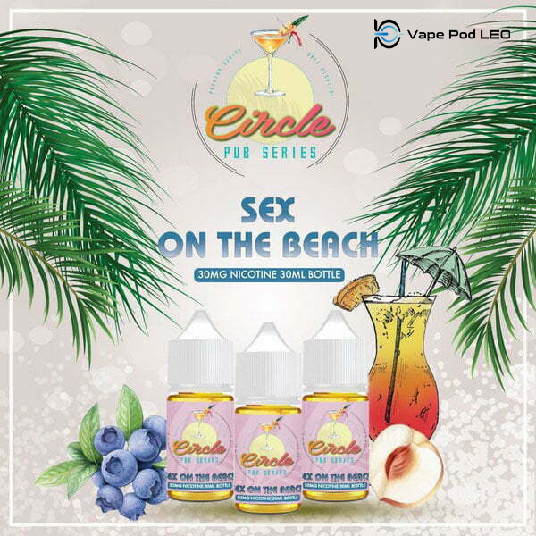 Circle Cam Đào Việt Quất Rum 30ml Sex On The Beach