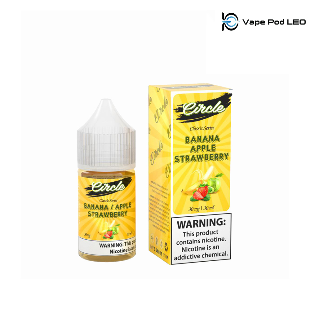 Circle Chuối Táo Dâu 30ml Banana Apple Strawberry