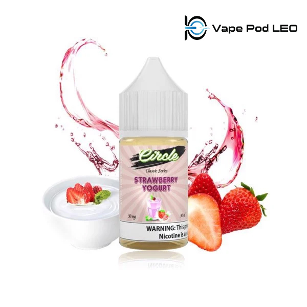 Circle Sữa Chua Dâu 30ml Strawberry Yogurt Ice