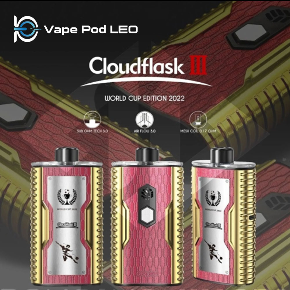 Cloudflask 3 Pod Kit By Aspire World Cup Edition