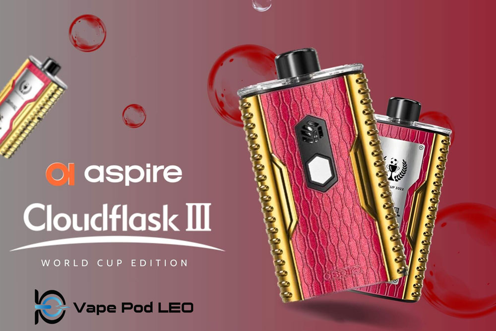 Cloudflask 3 Pod Kit By Aspire World Cup Edition