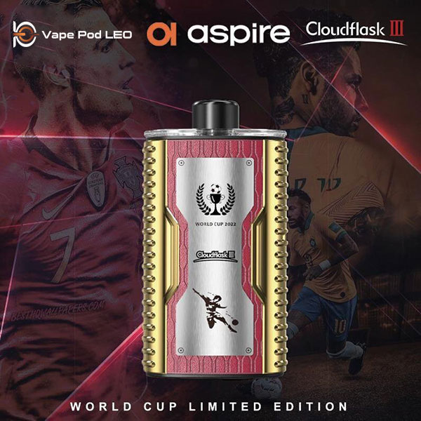 Cloudflask 3 Pod Kit By Aspire World Cup Edition