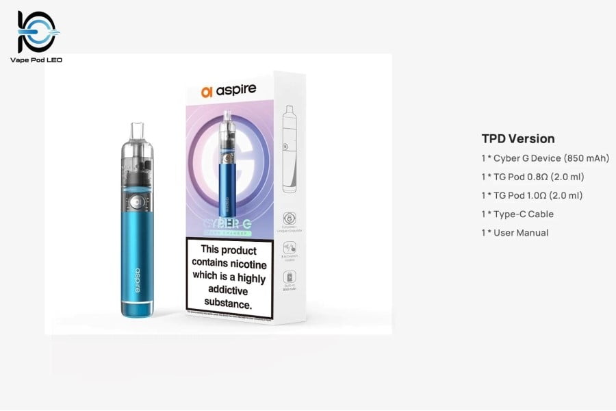 Cyber G Pod Kit by ASPIRE