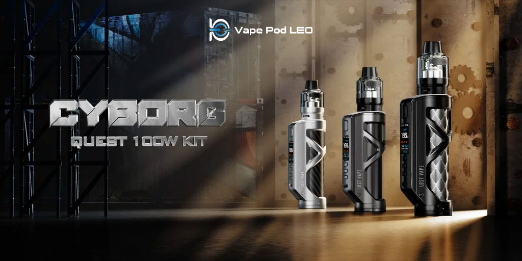 Cyborg Quest 100W Box Mod by LOSTVAPE