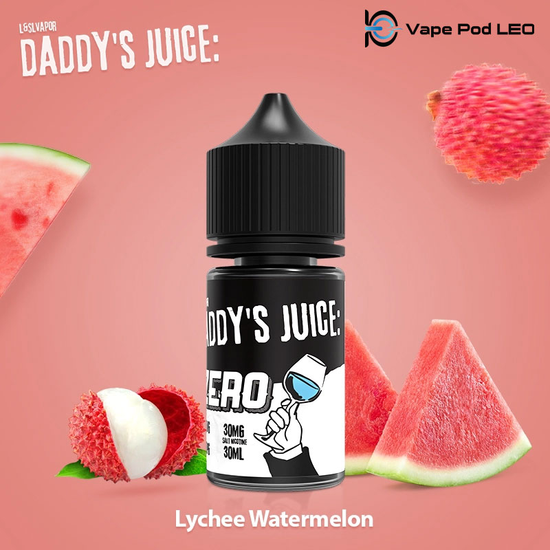 Daddy Juice No.0 Vải Dưa Hấu 30ml Lychee Watermelon