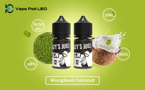 Daddy Juice No.10 Đậu Xanh Sữa Dừa 30ml Bean Coconut