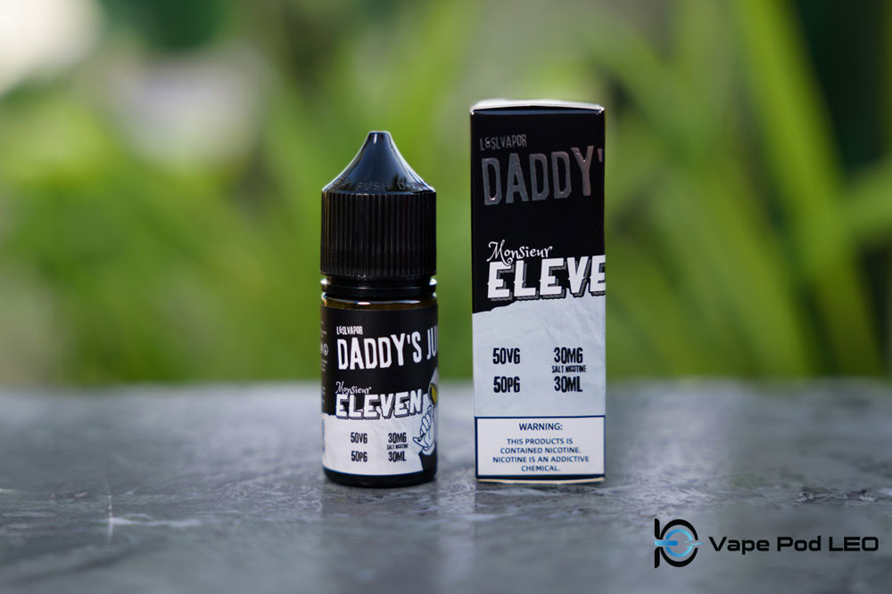 Daddy Juice No.11 Cam Ổi Kiwi 30ml   Orange Guava Kiwi