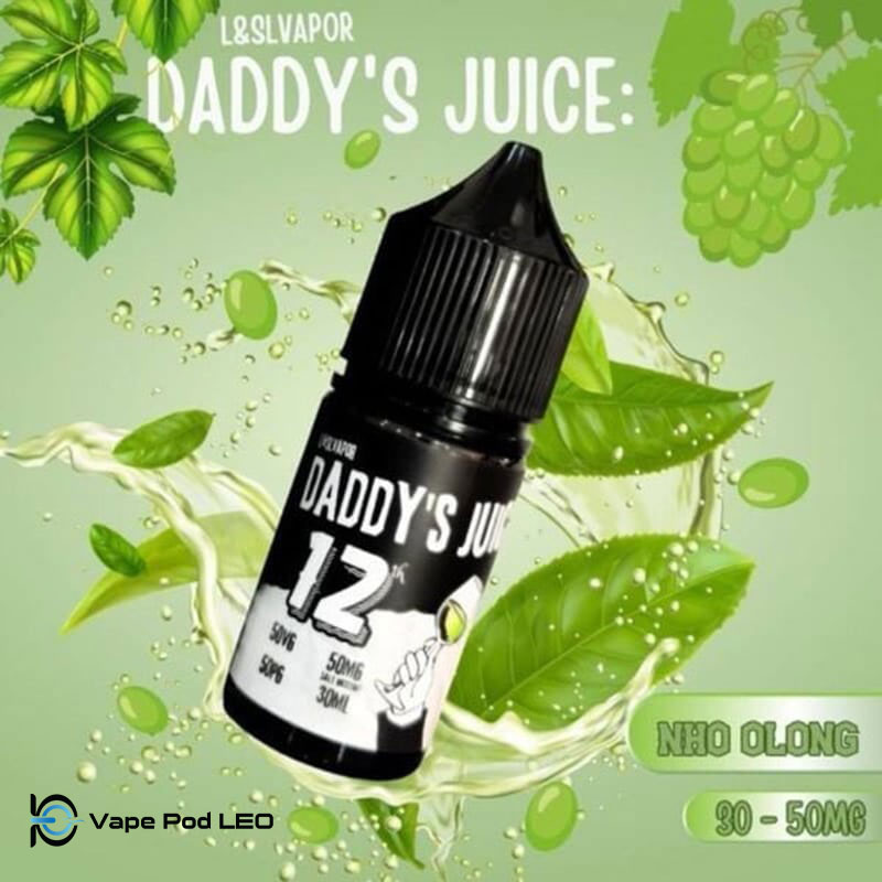 Daddy Juice No.12 Nho Oolong 30ml   Grape Oolong