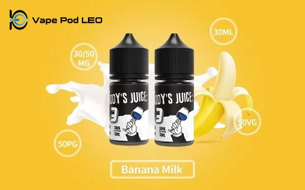 Daddy Juice No.3 Sữa Chuối 30ml   Banana Milk