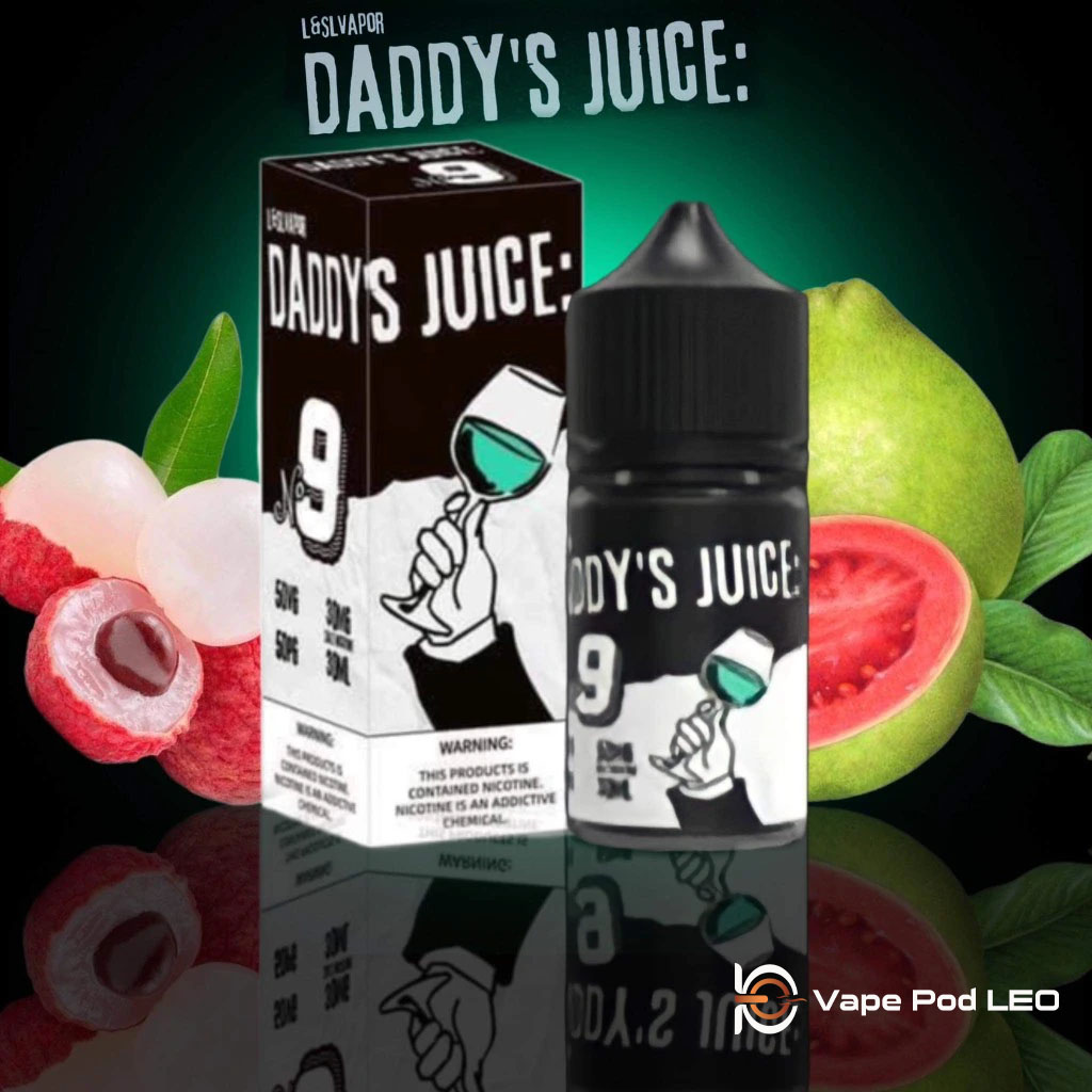 Daddy Juice No.9 Vải Ổi 30ml Lychee Guava