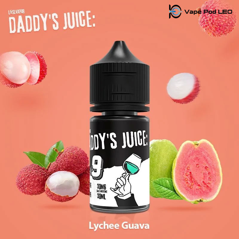 Daddy Juice No.9 Vải Ổi 30ml Lychee Guava