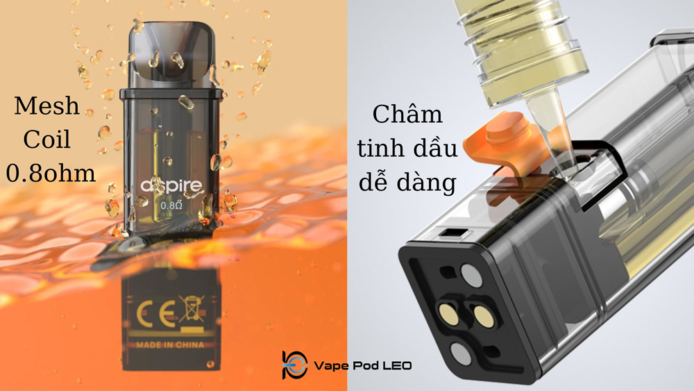 Đầu Pod Gotek X | S ( Có Sẵn Dầu )