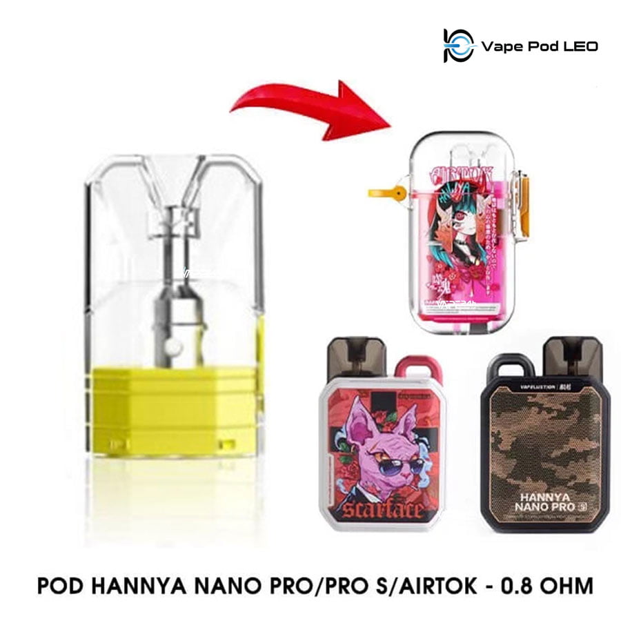 Đầu pod HANNYA AIRTOK 0.8 Ohm