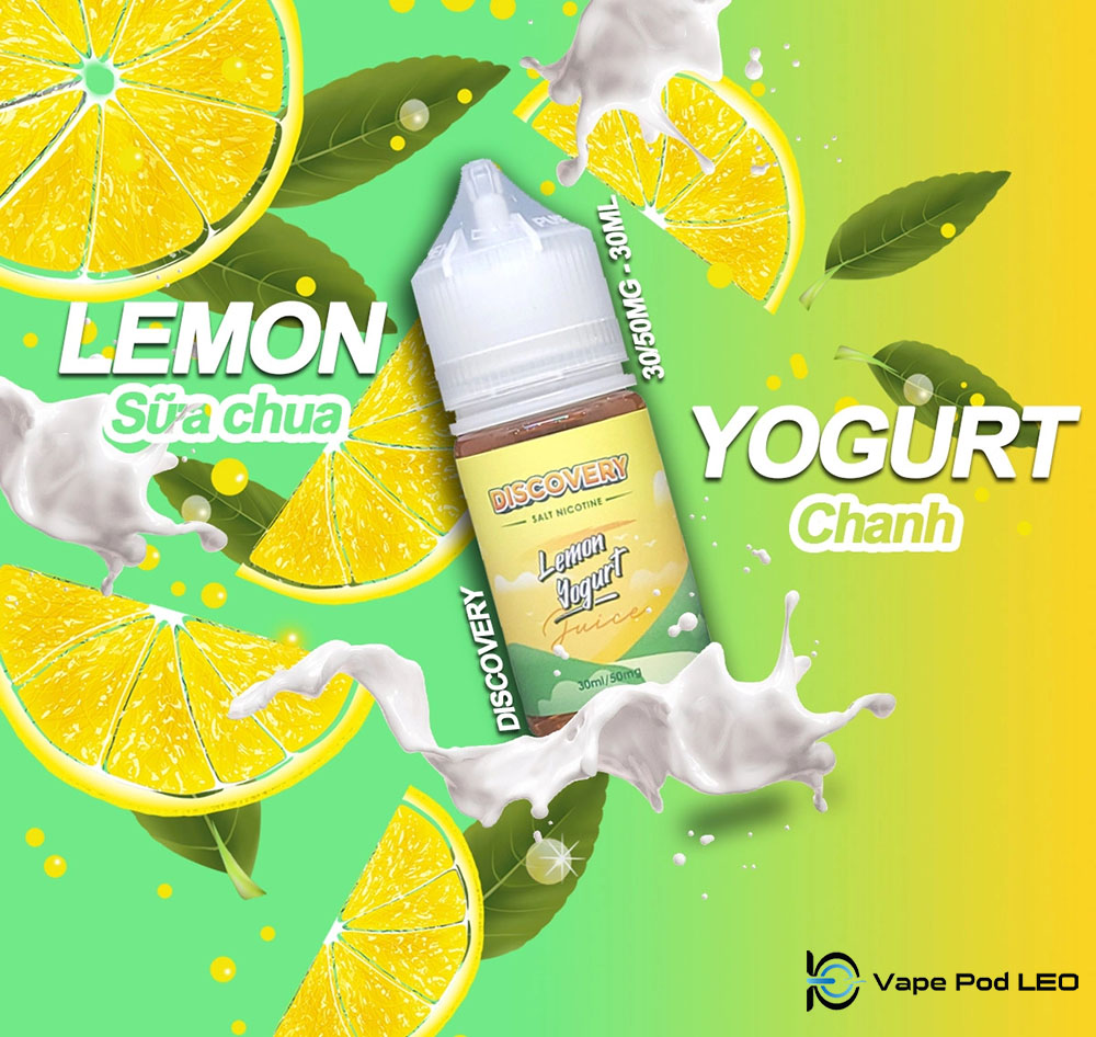 Discovery Sữa Chua Chanh 30ml Lemon Yogurt