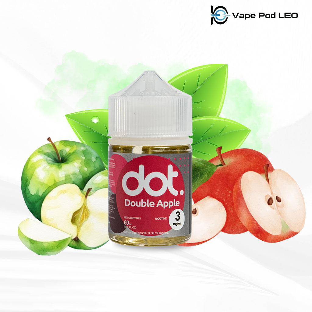 Dot Juice Táo 60ml   Double Apple