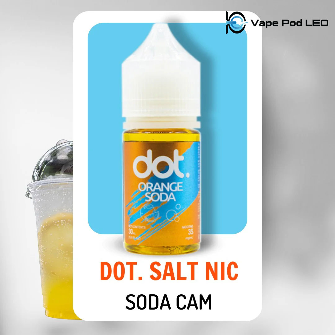 DotMod Dot Soda Cam 30ml   Orange Soda