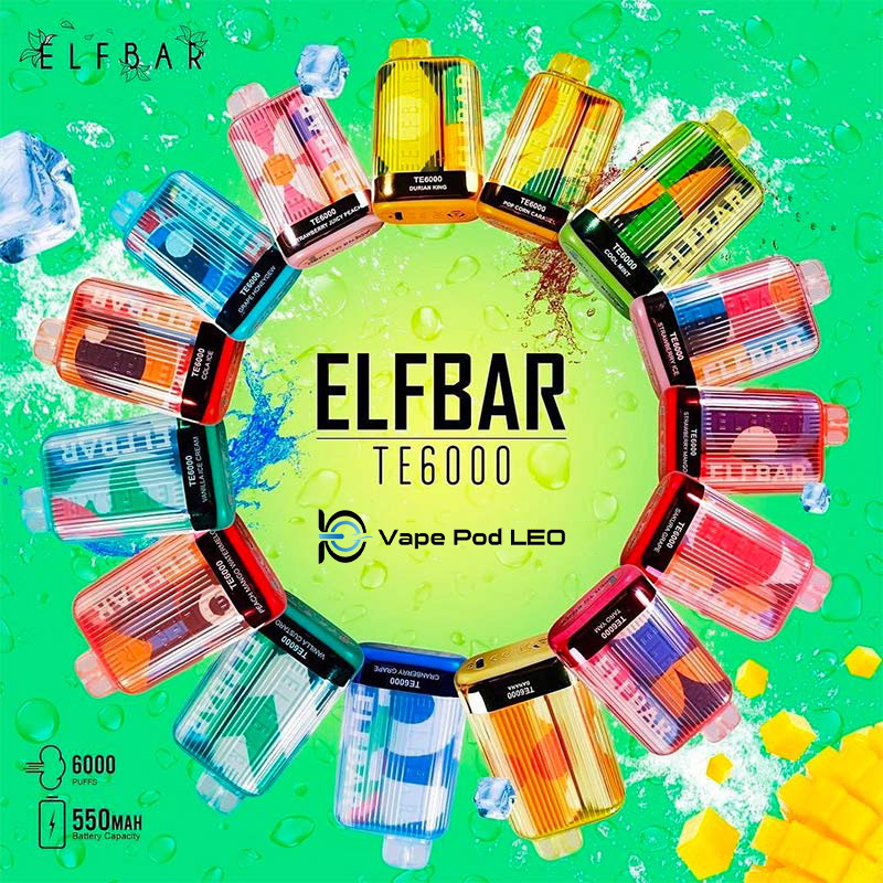 ELFBAR TE6000 Vị Nào Ngon Nhất