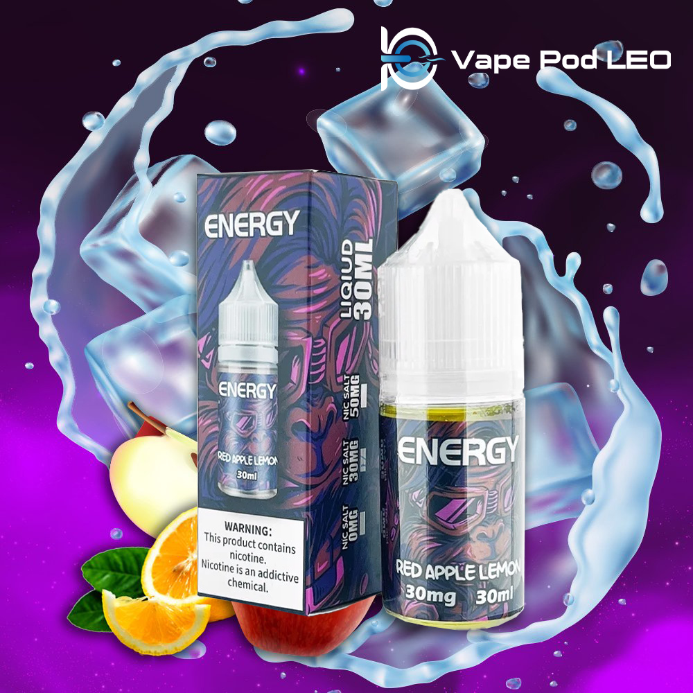 Energy 30ml Táo Đỏ Chanh Red Apple Lemon