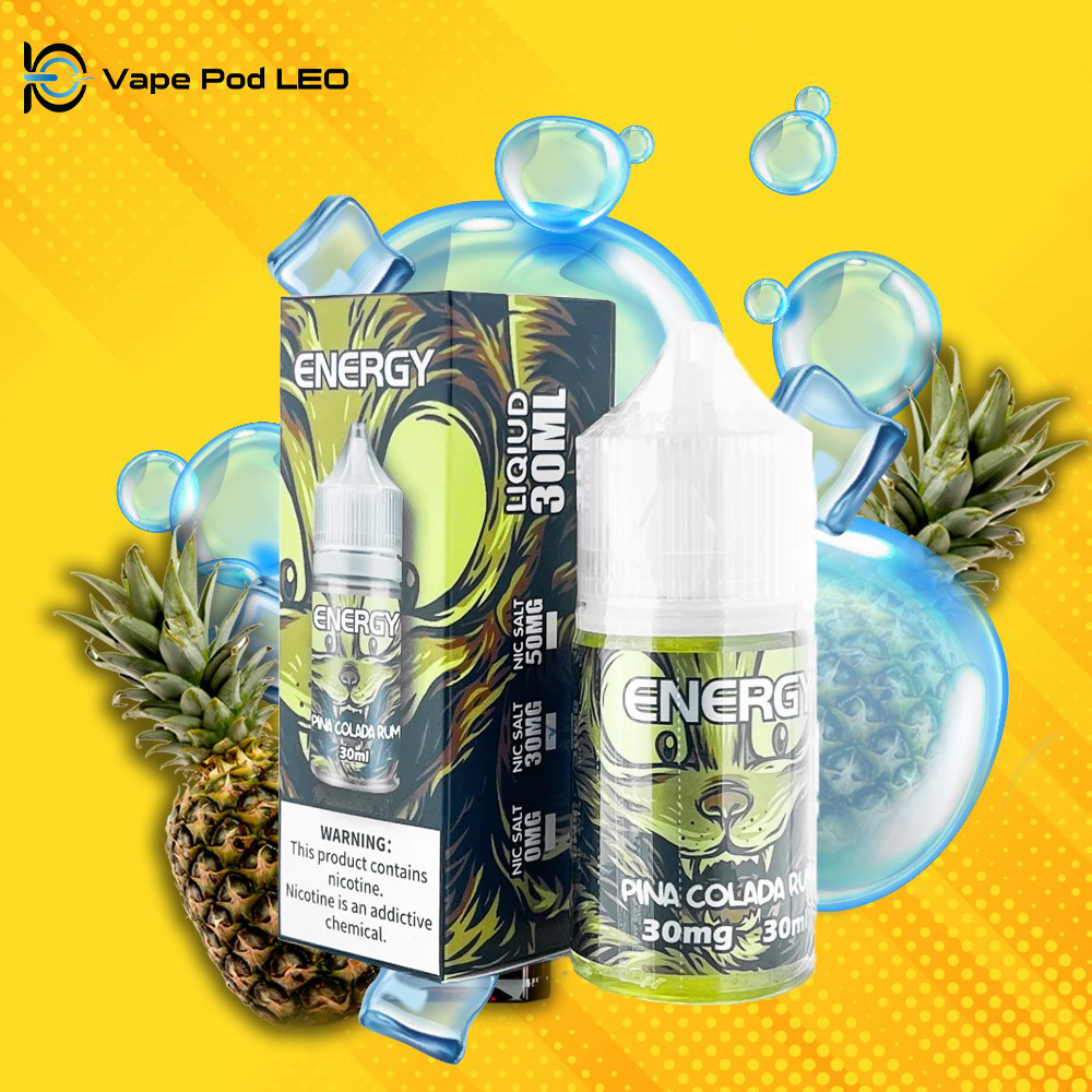 Energy Dứa Dừa Rum 30ml   Pina Colada Rum