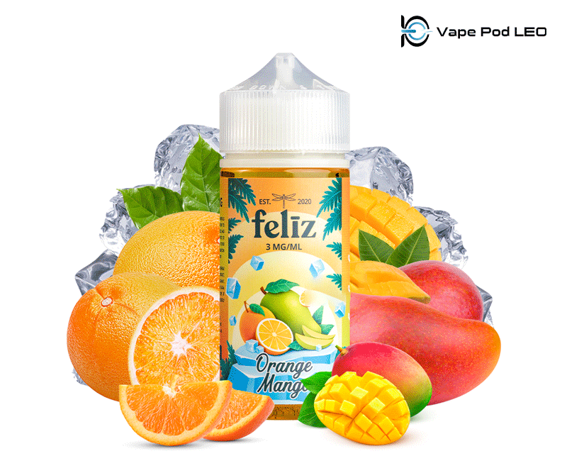 Feliz Cam Xoài 100ml   Orange Mango (1)