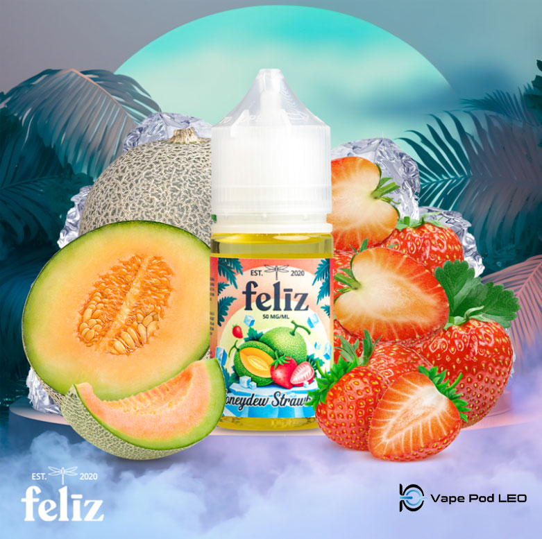 Feliz Dâu Dưa Lưới 30ml Honeydew Strawberry