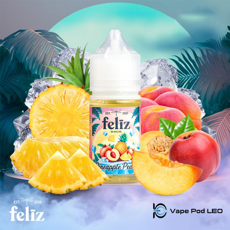 Feliz Dứa Đào 30ml   Pineapple Peach (2)